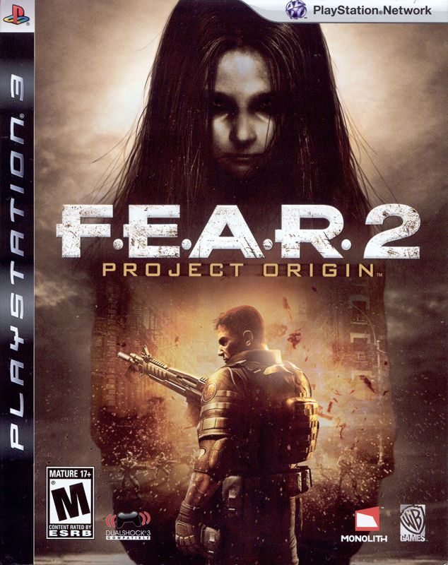 F.E.A.R. 2 Project Origin box art for Playstation 3
